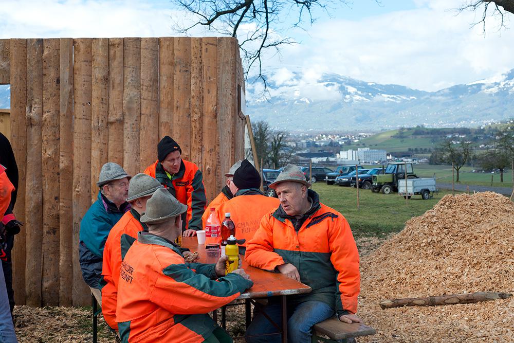 22. Februar 2014 Funkenbau